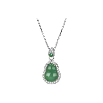 MCK Ice Type Jadeite Necklaces Women's