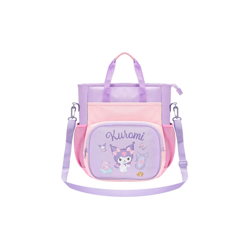 Sanrio Kulomi Polyester One Shoulder Handbags Regular Women's Pink & Purple-0