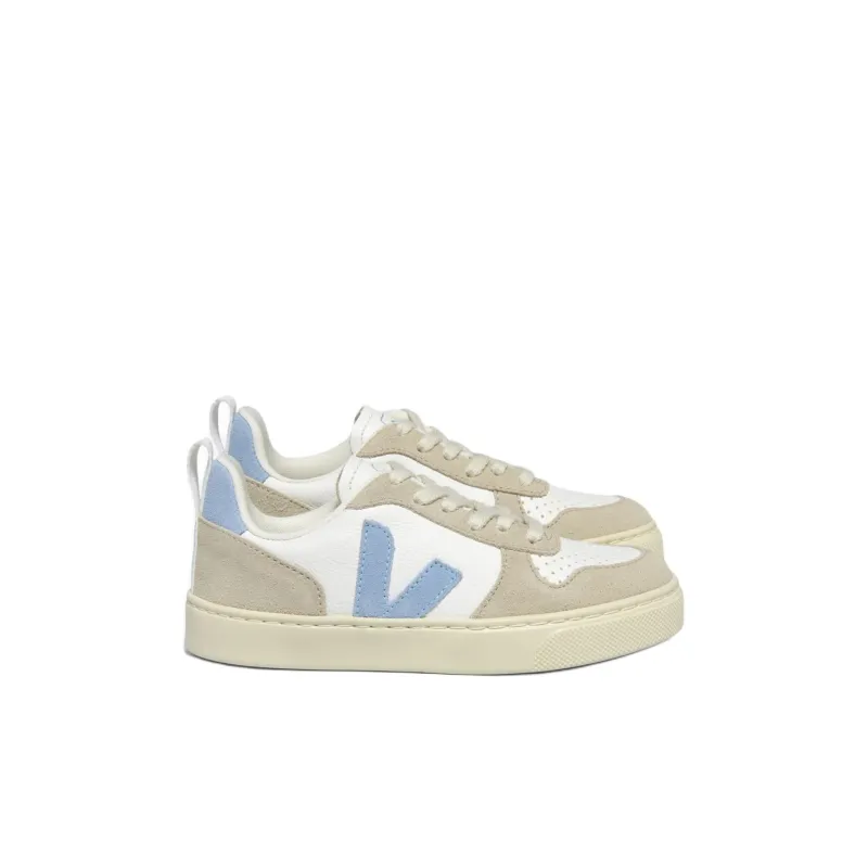 VEJA V 10 Low Top Kids' Skateboarding Shoes Blue Kids'-2