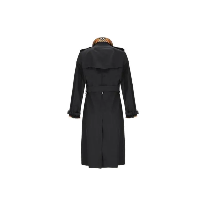 Burberry Trench Coat Women's Black-1