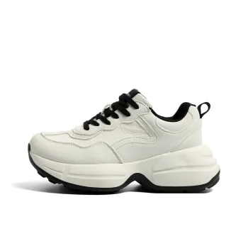 HUANQIU Cushioning Anti Slip And Wear Resistant Low Top Chunky Sneakers Women's