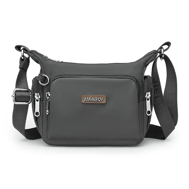 Gerlanx Nylon Fabric Crossbody Bag Unisex Multicolor-2