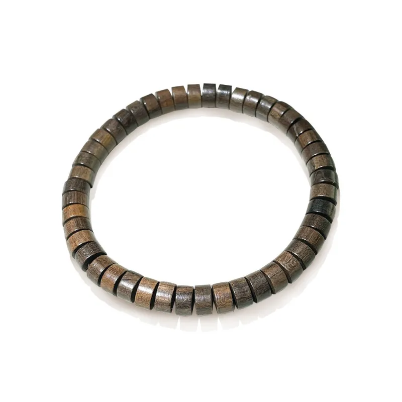 Master Kim Green Sandalwood Wooden Bracelets Unisex-0