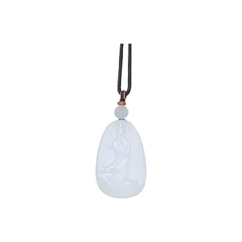Ingenuity Hetian Jade Necklaces White Jade Men's