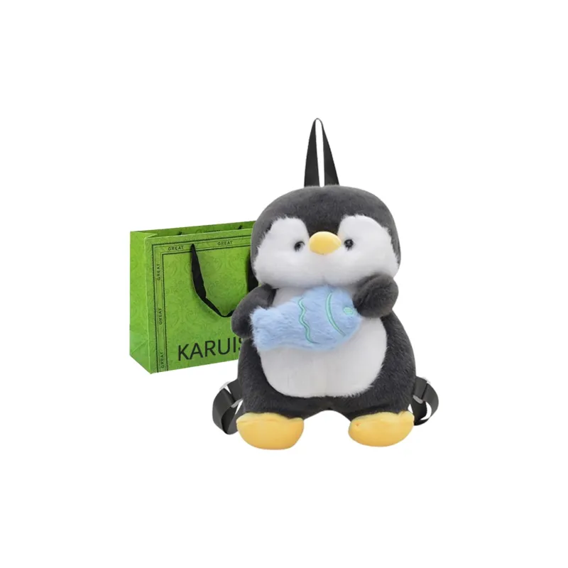 KARUISHA Plush Backpack Regular Women's Multicolor-22