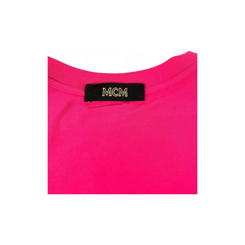 MCM T Shirts Women's Pink-7