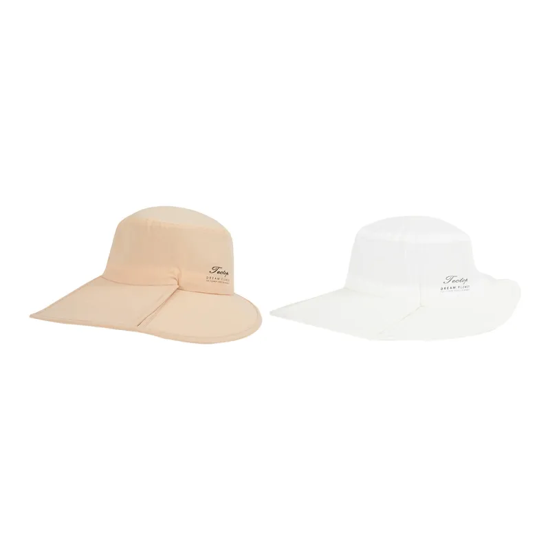 Tectop Polyamide Sun Protection Hats Women's Beige Khaki/Fairy Milk Pink/Pure White/Mint Green-7