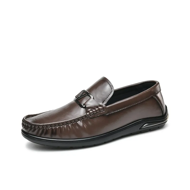 G5 Men's Casual Shoes Men Low Top Black/Brown-6