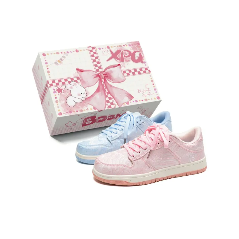 XPQ Durable Lightweight And Breathable Low-Top Skateboard Shoes Unisex-14