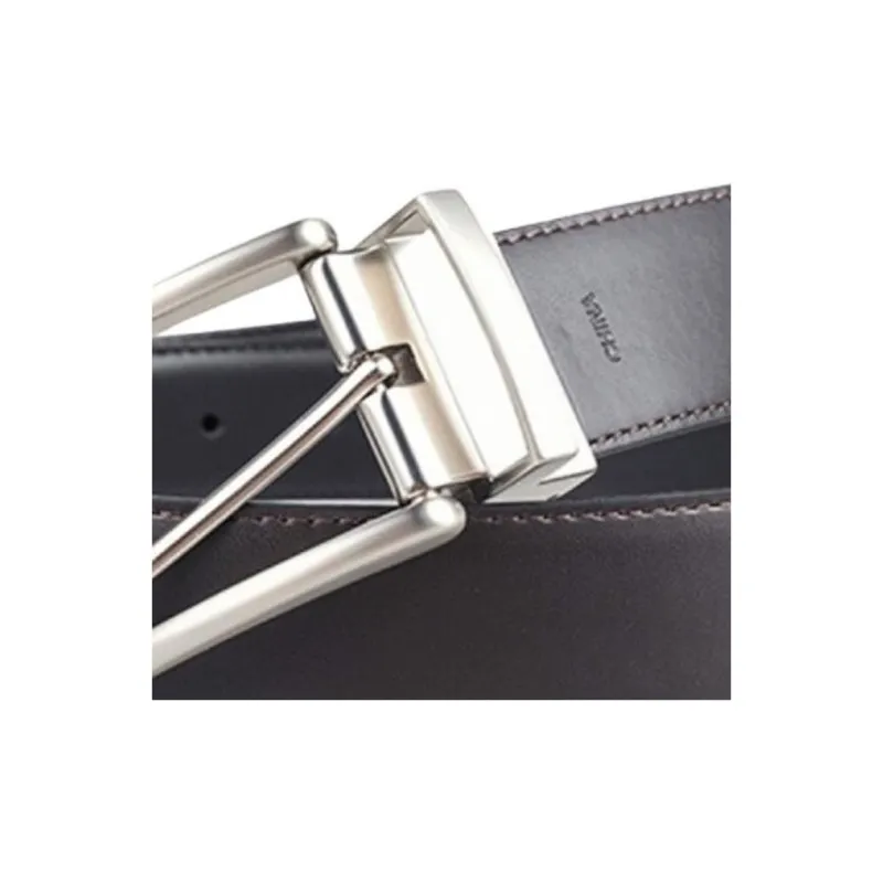 CALVIN KLEIN Leather Belts Men's Black/Brown -2