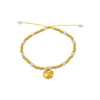KING TAI SANG Gold Bracelet Unisex