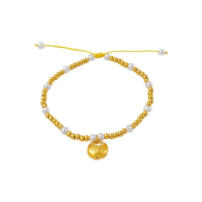 KING TAI SANG Gold Bracelet Unisex-0