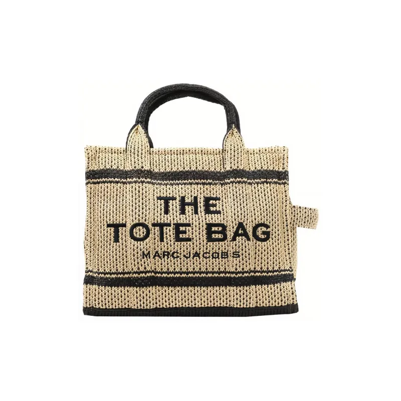 MARC JACOBS Natural Raffia Tote Handbag Tubas Women's Light Umber-0