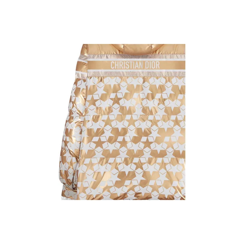 DIOR Star Printed Zip Up Drawstring Jacket-4