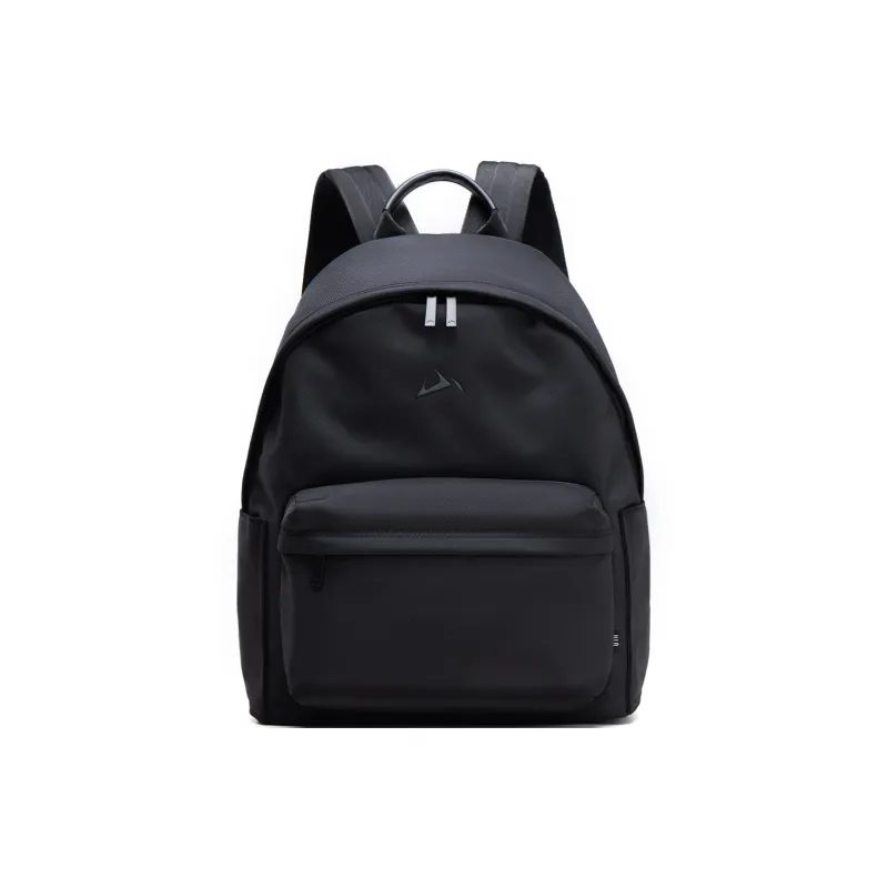 HLA The Mountain Is Not In The High Series Nylon Polyester Backpack Regular Unisex Black-0