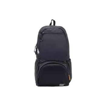 CAT Polyester Hiking Bag Backpacks Medium Size Unisex Black