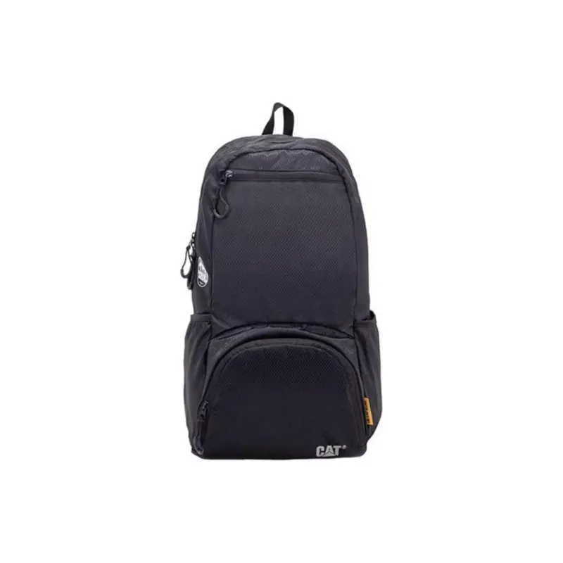 CAT Polyester Hiking Bag Backpacks Medium Size Unisex Black-0