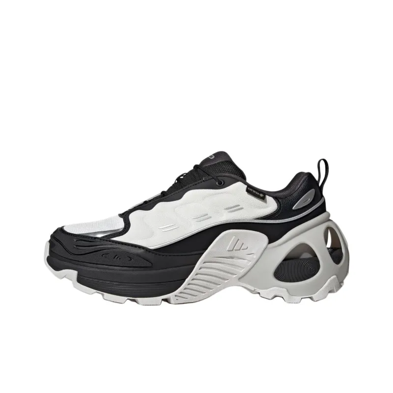 Adidas Wonder Runner Anti Slip Wear Resistant Low Top Running Shoes Unisex Black White-0
