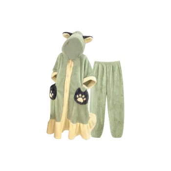 O'MESIK Pajama Set Women's Green