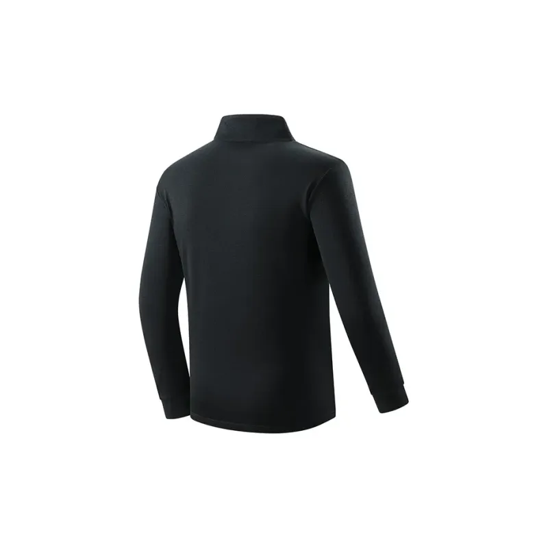 Mizuno Cashmere Sweater Men's Black Comes With Necklace-2