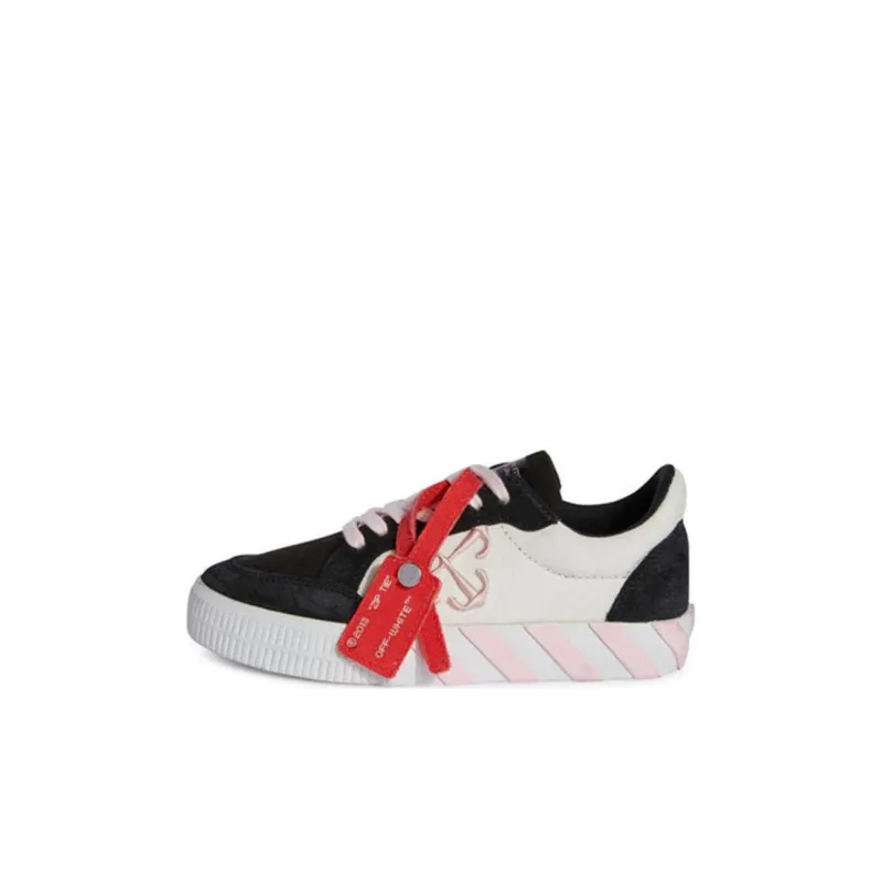 OFF-WHITE Low-Top Kids' Skateboarding Shoes Black Kids'-0