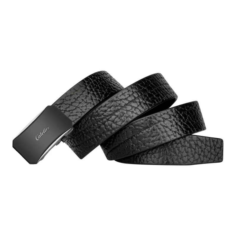 CATELLES Top Grain Cow Leather Leather Belts Men's 3.5cm-2