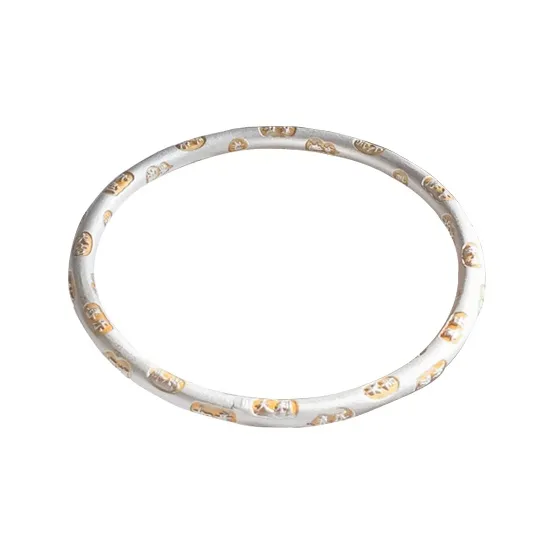 CUTE DAME S999 Sterling Silver Bracelets Women's Silver-0