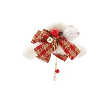 Like A Dream Plush Hair Clips Women's