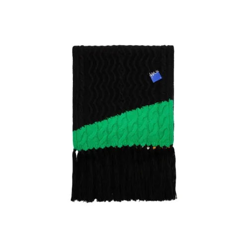 ADER ERROR Knit Scarves Unisex Black
