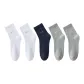 (5-Pack Shopping Bag Included) White 2+Light Gray 2+Dark Blue 1