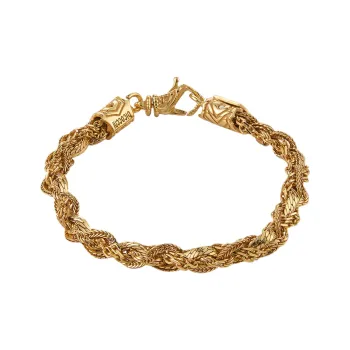 EMANUELE BICOCCHI Rope chain Silver Bracelet