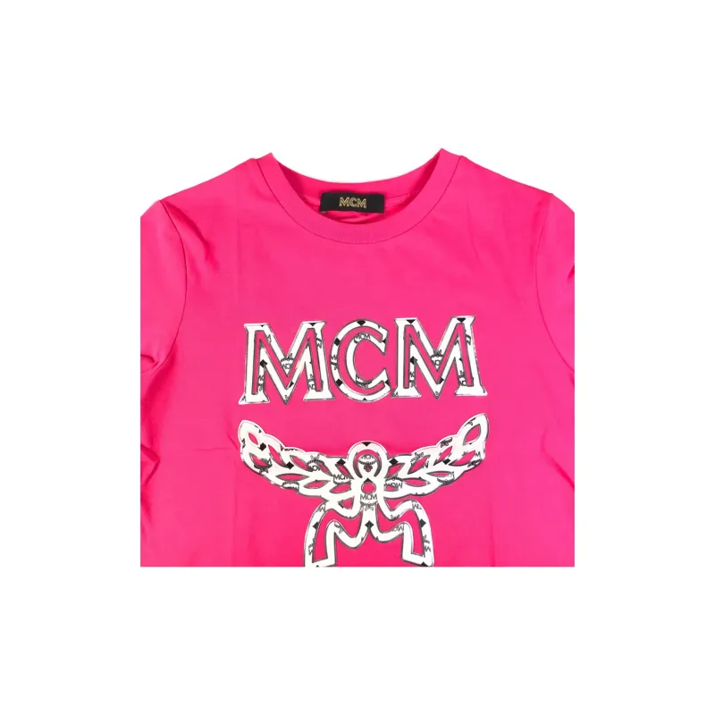 MCM T Shirts Women's Pink-5