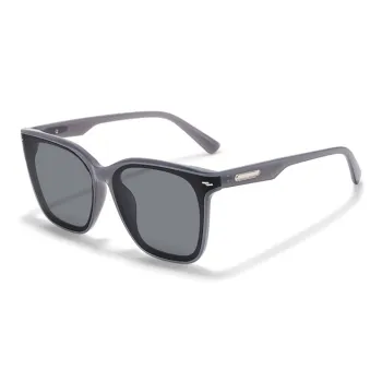 Sagawa TR/Memory Plastic Square Sunglasses Unisex