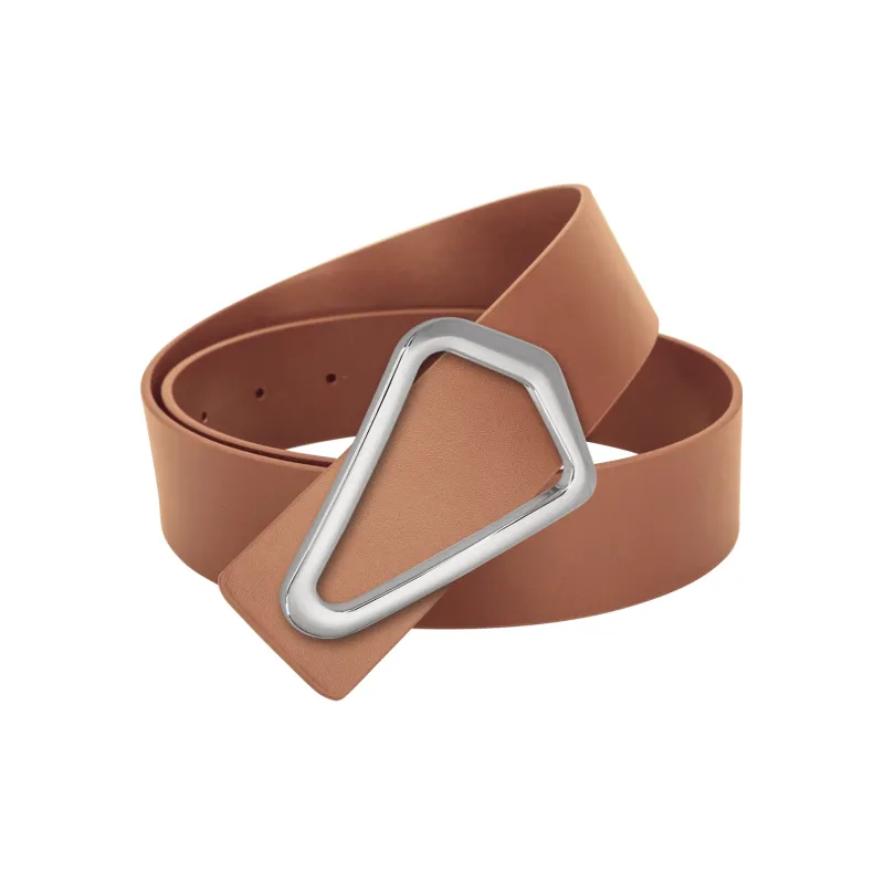 CATELLES Top Grain Cow Leather Leather Belts Women's Black/Coffee/Camel 3.8cm-13