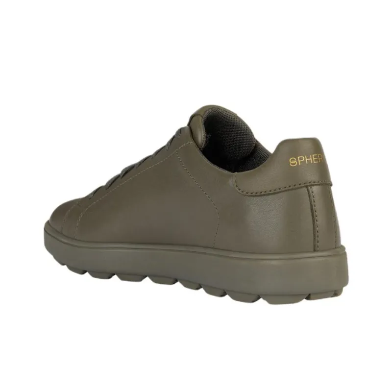 GEOX Spherica Ecub-1 Anti-Slip Wear-Resistant Low-Top Casual Shoes Men's Army Green-2