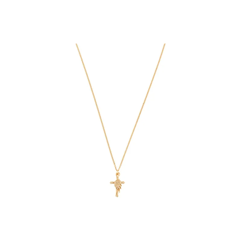 EMANUELE BICOCCHI Wing & Cross Pendant-0