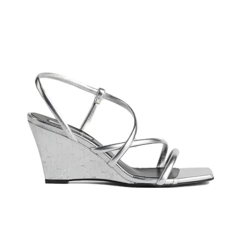 Karl Lagerfeld Rialto 80mm Leather Sandals Women's-1