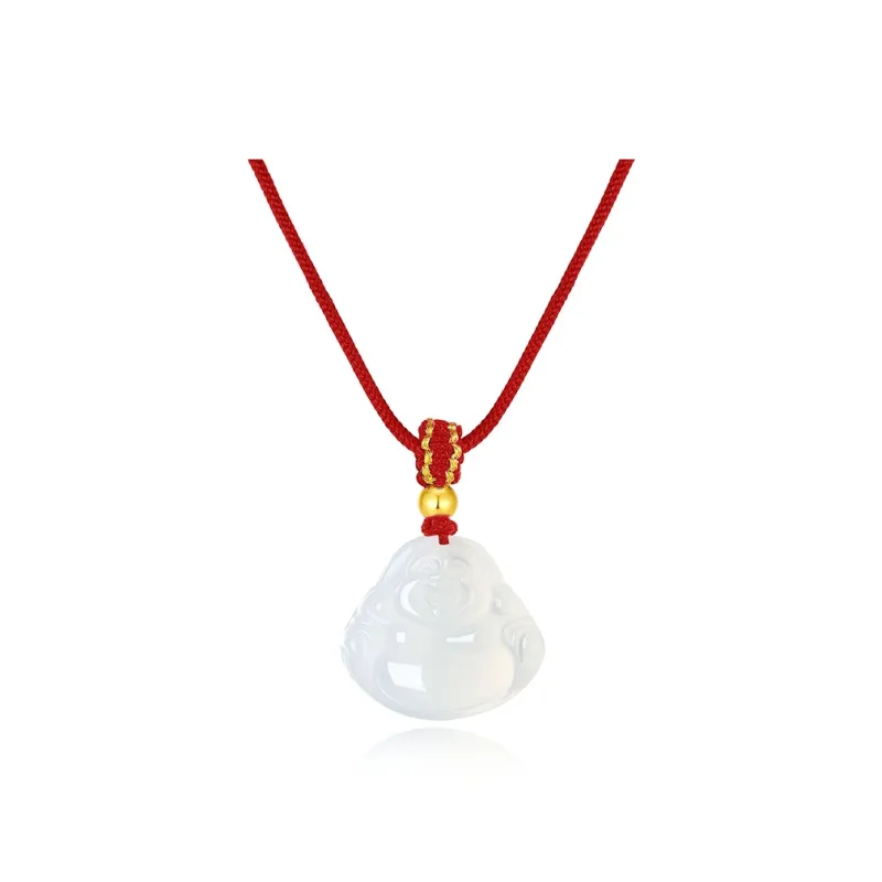FUSSEM Chalcedony Necklaces Unisex-4
