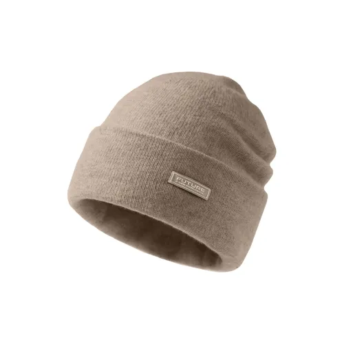 SIGGI STUDIOS 100% Sheep Wool Beanies Women's Mouse Tail Gray/Tranquil Black/Light Heather Beige
