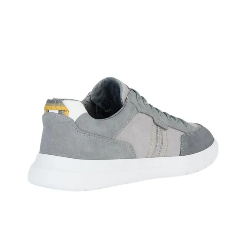 GEOX Merediano Anti-Slip Wear-Resistant Low-Top Casual Shoes Men's Gray-3