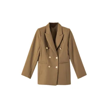 Late White Business Suit Women's Khaki