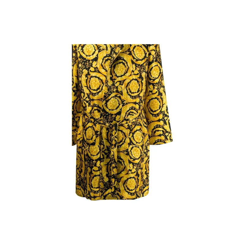 VERSACE Barocco Print Dressing Gown-6