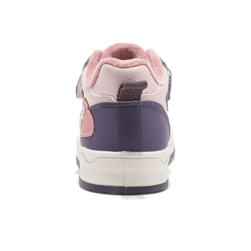 BIG WASP Wear Resistant Lightweight Cushioning Warm Mid Top Kids Lifestyle Shoes Kids'-9