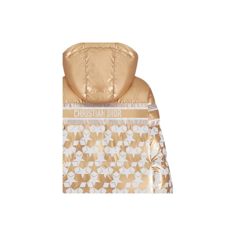 DIOR Star Printed Zip Up Drawstring Jacket-6