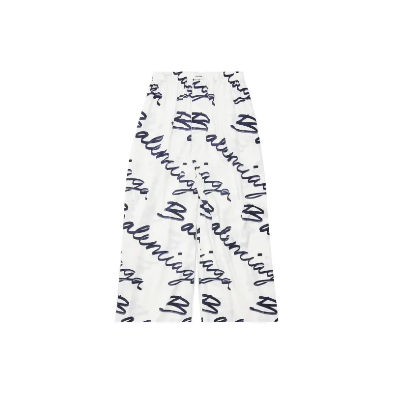 Balenciaga Scribble Pajama Trousers-5