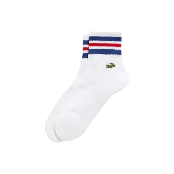 LACOSTE Mid Calf Socks Men's 1 Pack Blue