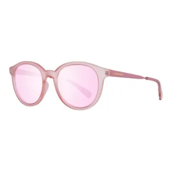 Skechers Plastic Round Sunglasses Women's Pink