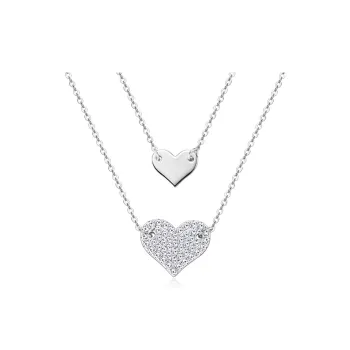 Lockstarfy Moissanite 925 Sterling Silver Necklaces Women's