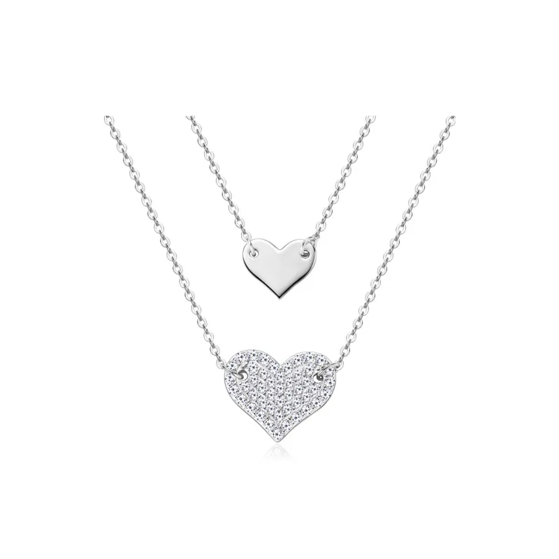 Lockstarfy Moissanite 925 Sterling Silver Necklaces Women's-0