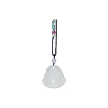 Ingenuity Hetian Jade Necklaces Dusty Pink Women's